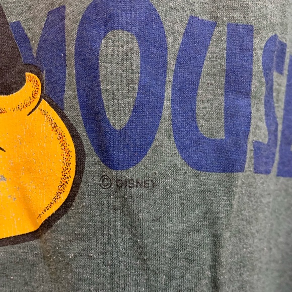 Vintage 90’s Mickey Unlimited Mickey Mouse Graphic T-Shirt Size Large Green - Picture 5 of 5